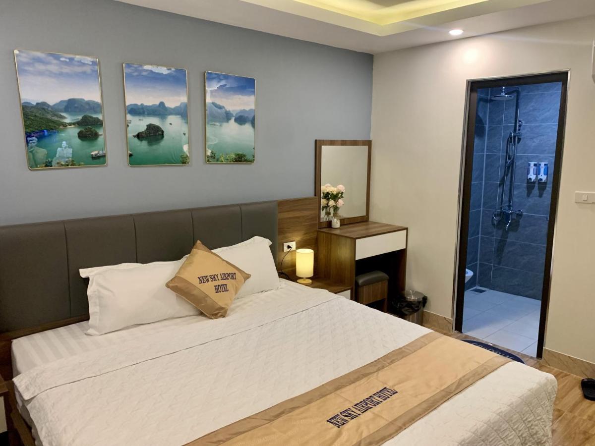 New Sky Airport Hotel Noi Bai Bagian luar foto