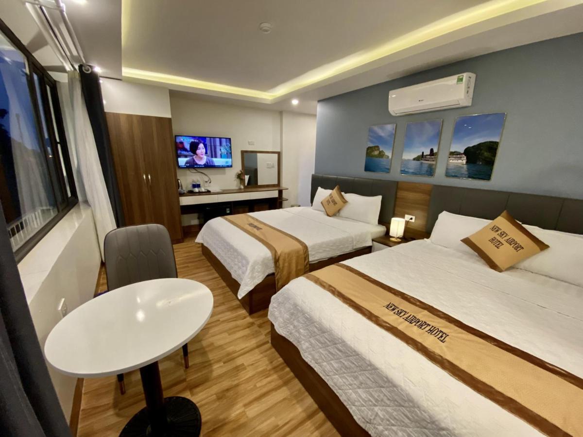New Sky Airport Hotel Noi Bai Bagian luar foto