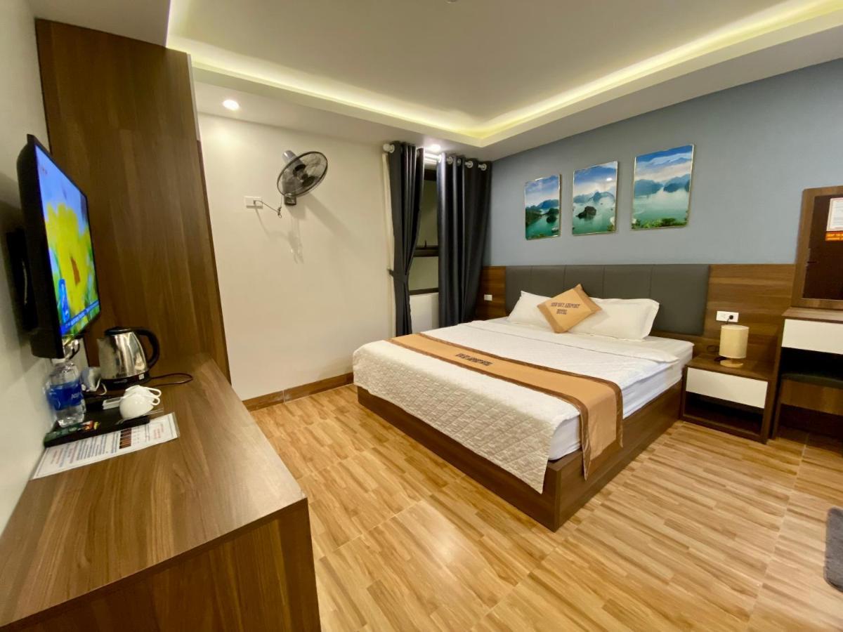 New Sky Airport Hotel Noi Bai Bagian luar foto