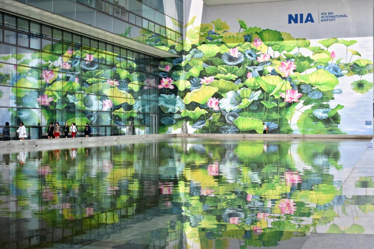 New Sky Airport Hotel Noi Bai Bagian luar foto