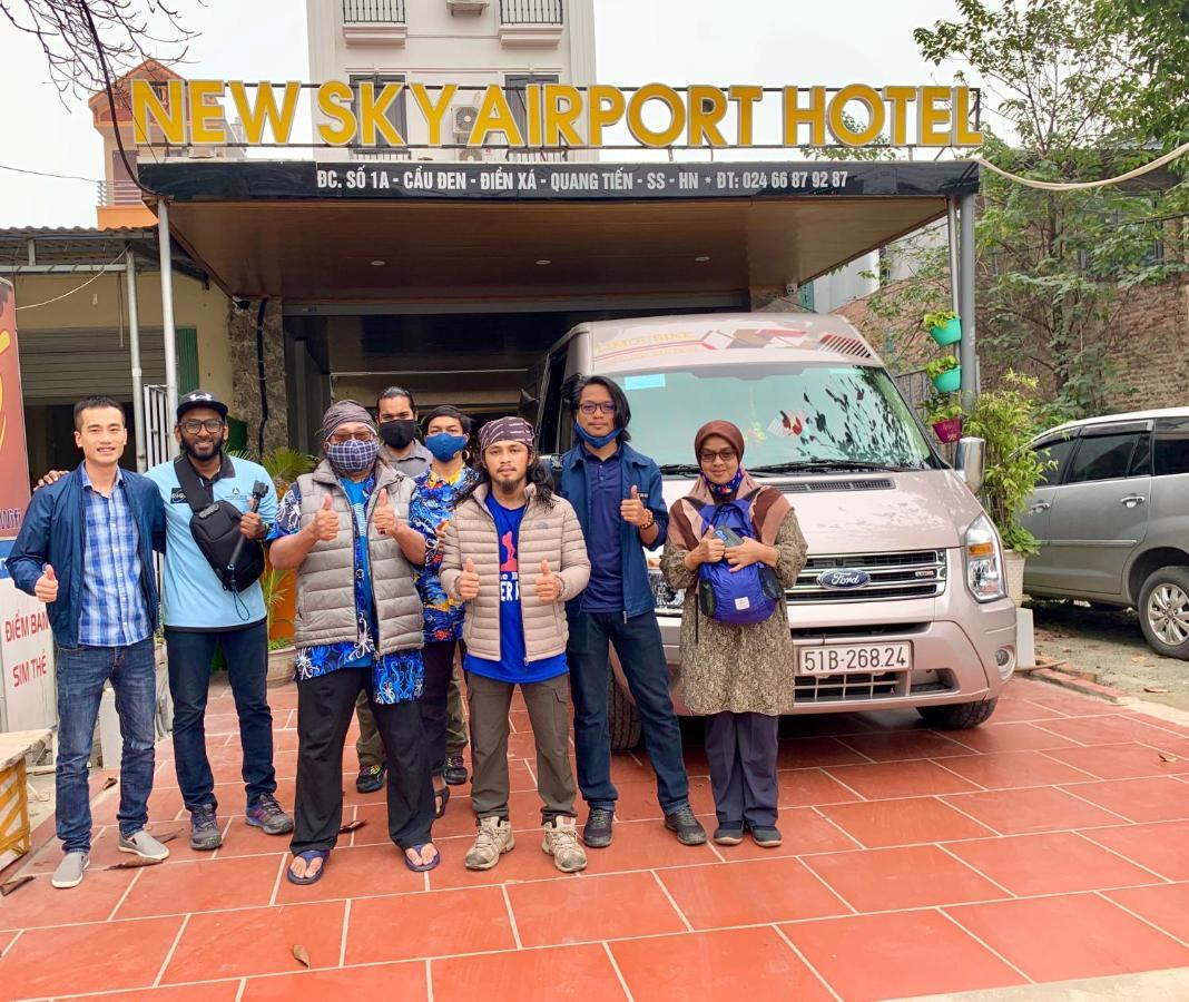 New Sky Airport Hotel Noi Bai Bagian luar foto