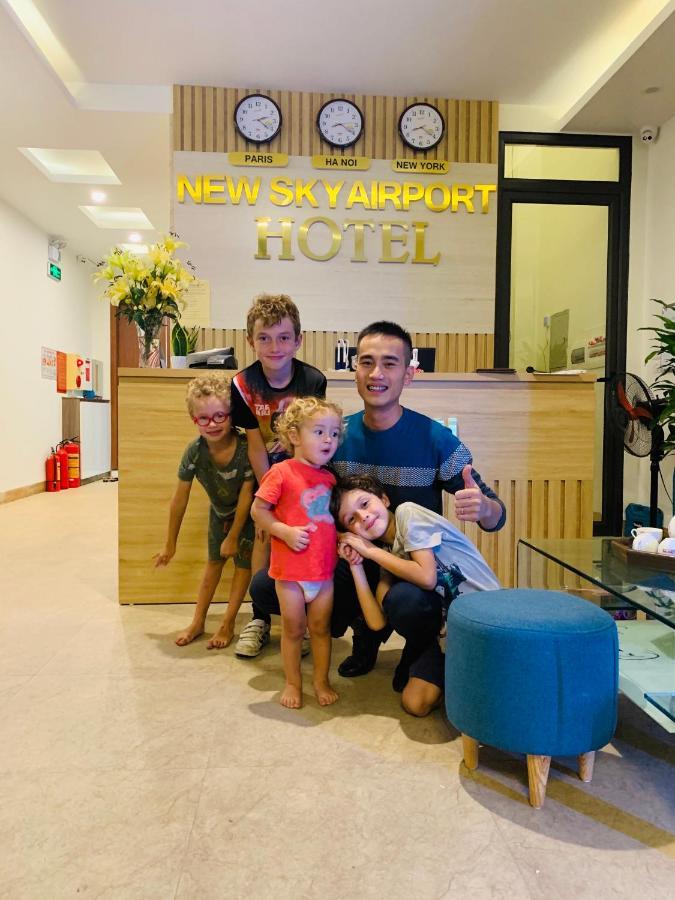 New Sky Airport Hotel Noi Bai Bagian luar foto