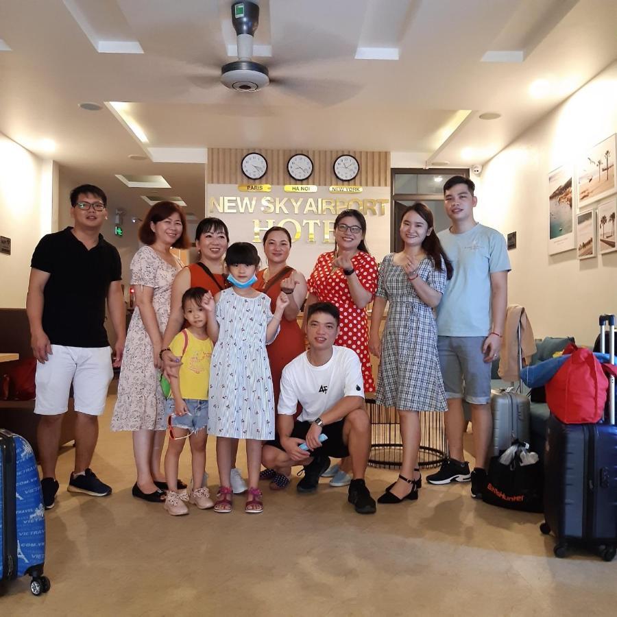 New Sky Airport Hotel Noi Bai Bagian luar foto